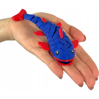 Figurka Segmentový Sum 3D – veselá rybka, pohyblivá figurka, dárek, ozdoba, hračka