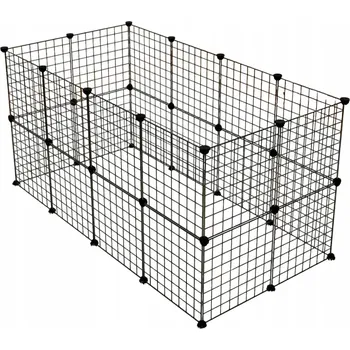 Vysoká bílá kotec klec výběh pro malá zvířata