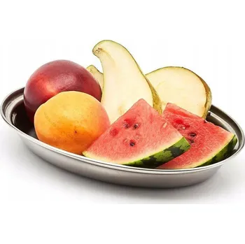 Obraz Hluboká mísa Tadar 22,5 x 16,2 cm stříbrná