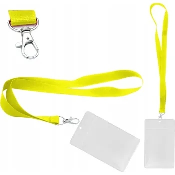 Příslušenství pro čtečku elektronické knihy Vertikální držák/pouzdro na jmenovku A7 průhledný na veletrhy 81x110mm + šňůrka