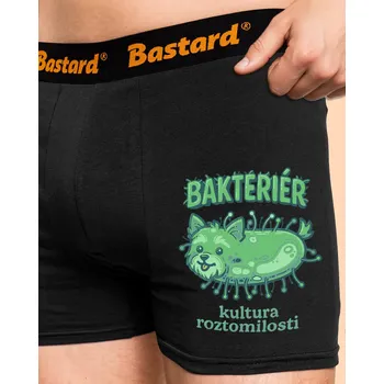 Trenýrky Bastard Bakteriér boxerky Black
