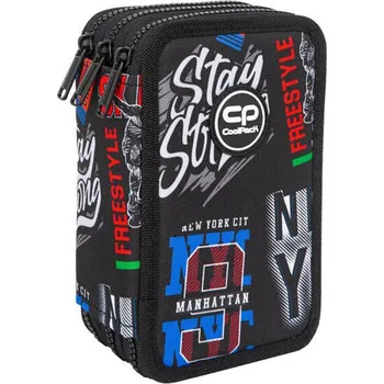 Penál Patio Penál 3 zipy Jumper Big City - vybavený