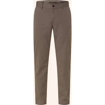 Pánské kalhoty Alberto Pánské Chino Kalhoty Lou-New Wool Look Regular Fit,...