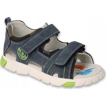 Chlapecké sandály Befado dětské sandály eko kůže modré, velikost 27