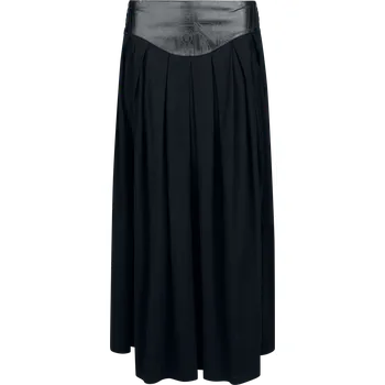 Dámská sukně Dlouhá sukně z Vixxsin - Cathedral Maxi Skirt - Ženy - černá