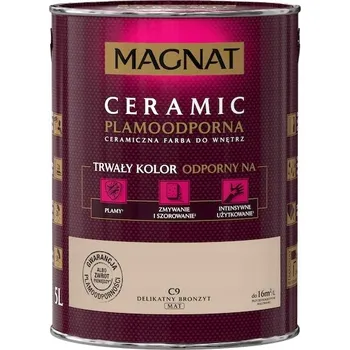 barva na zeď Keramická Barva na zeď Magnat 5 l C9 Delicate Bronzyt matná