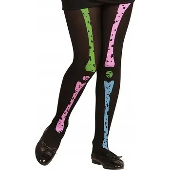 Dámské punčochy PUNČOCHÁČE KOSTRA HALLOWEEN 4-6