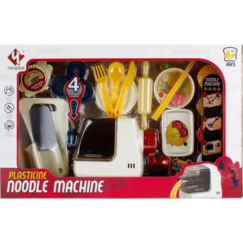 kreativní sada STROJEK na VÝROBU TĚSTOVIN s PŘÍSLUŠENSTVÍM pro modelovací hmotu MEGA CREATIVE