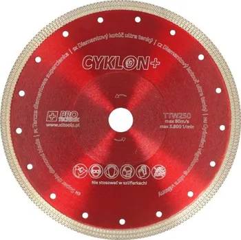 Řezný kotouč DIAMANTOVÝ KOTOUČ SUPER TENKÝ 250x10x2.0 25.4 GRES