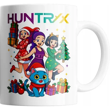 VÁNOČNÍ HRNEK KPOP DEMON HUNTERS DÁREK HUNTRX KERAMICKÉ HRNKY