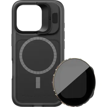 Pouzdro na mobilní telefon PolarPro Kit - LiteChaser iPhone 16 Pro BaseCase Black + VND 3-5 Filter