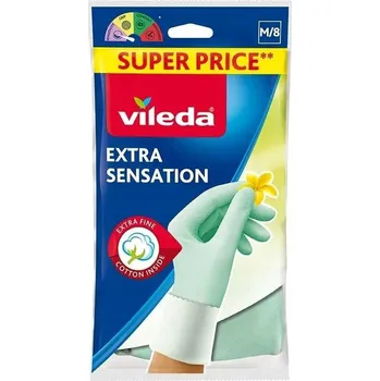 Rukavice na úklid Rukavice Vileda Extra Sensation "M"