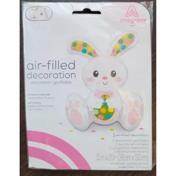 Balónek Fóliový balónek sedící Králík Zajíček 50 cm