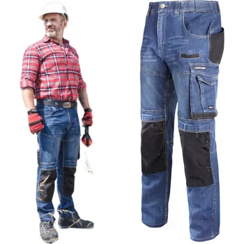 Pracovní obuv Pracovní džíny STRETCH s výztuží Lahti Pro L40510 [Velikost XL]