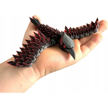 Kruk Cyborg 3D – futuristická kloubová figurka, pohyblivá hračka, dekorace