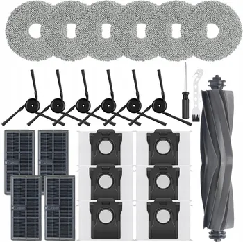 Sada příslušenství pro robotický vysavač VELKÁ sada pro Dreame X40 Ultra Complete/L40 sáčky mopy filtry kartáče