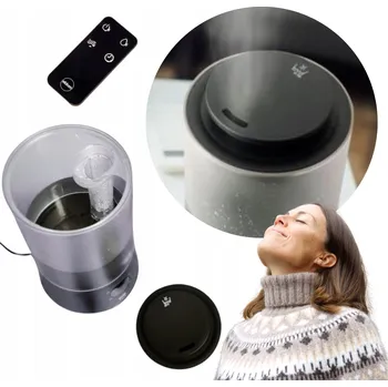 Zvlhčovač vzduchu ZVHLČOVAČ VZDUCHU s IONIZACÍ Ultrazvukový Dotykový Panel Časovač Dálkové Ovládání