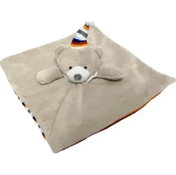 plyšák Mazlík medvídek s balónkem 25 × 25 cm