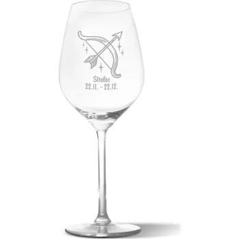 Víno Sablio Sklenička na víno Střelec: 49 cl