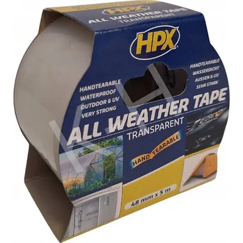 Univerzální transparentní páska All weather tape 48mm x 25m, odolná