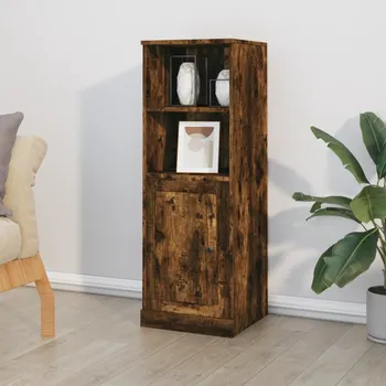 Příborník do zásuvky vidaXL Skříň highboard kouřový dub 36 x 35,5 x 103,5 kompozitní dřevo