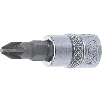 Nástrčná hlavice s bitem KŘÍŽOVÁ 1/4" PZ2, BGS - B2491