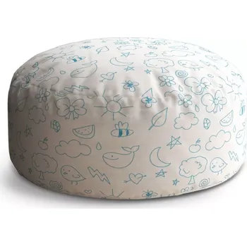 Taburet Sablio Taburet Circle Kreslení nejmenších: 38x48 cm