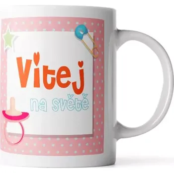 Sablio Hrnek Vítej na světě 3 - 890 ml - XXL