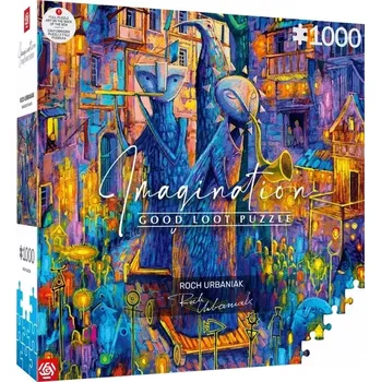 Puzzle Puzzle GOOD LOOT Imagination: Roch Urbaniak – průvod obrů 1000 dílků