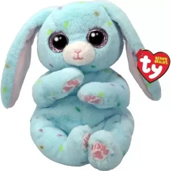 plyšák Beanie Bellies SKIPPY Modrý králíček 15 cm
