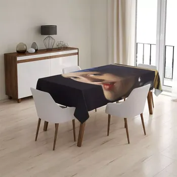 ubrus Sablio Ubrus Dívka s perlou - Johannes Vermeer - 90x90 cm