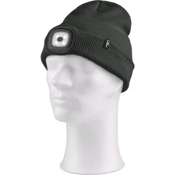 Čepice Canis CXS Čepice CXS Tynan s LED světlem - AKCE! 111504980000 Černá UNI