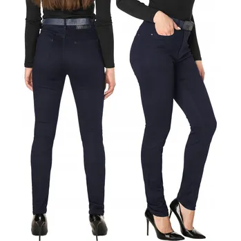 Dámské kalhoty Dámské bavlněné kalhoty slim fit Pásek 2078 W28