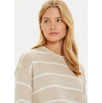 Dámský svetr Brave Soul dámský svetr béžový klasický do pasu velikost L