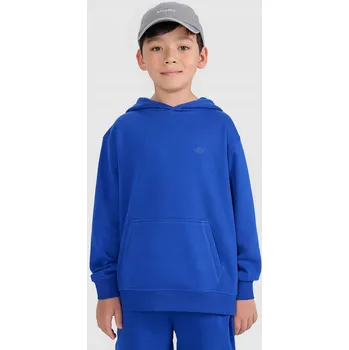 Chlapecká mikina Chlapecká Tepláková mikina 4F kobaltová 146 (10-11 let)