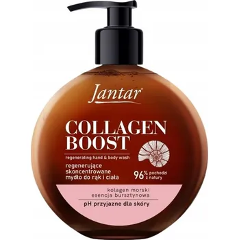 Mýdlo Mýdlo na ruce Jantar Collagen Boost 400 ml 500 g