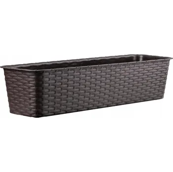 Květináč KADAX BALKONOVÝ TRUHLÍK 60CM HNĚDÝ KVĚTINÁČ