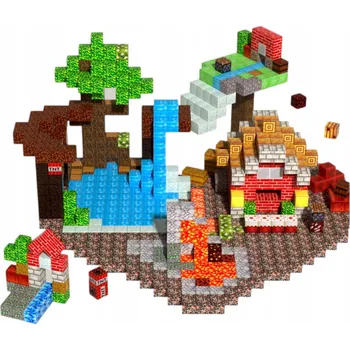 ostatní stavebnice PIXELOVÉ STAVEBNÍ STAVEBNICE MAGNETICKÉ STAVEBNICE 18 KUSŮ KOSTKY 2 OSOBY