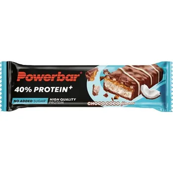 Proteinová tyčinka POWERBAR 40% bílkovin + křupavá 55g Čokoláda + kokos