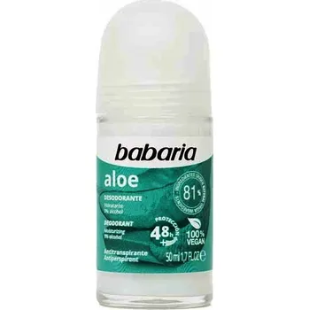 Babaria - kuličkový deodorant s aloe vera 50 ml