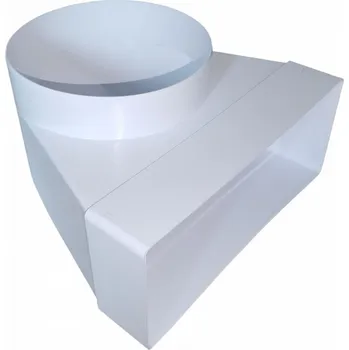 Ventilace Přechodový kus koleno CKZ 150/220x90
