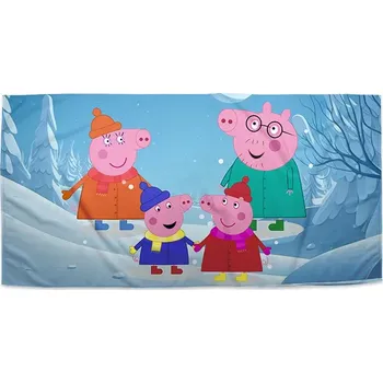 Osuška Sablio Ručník Prasátko Pepina Rodina - 30x50 cm