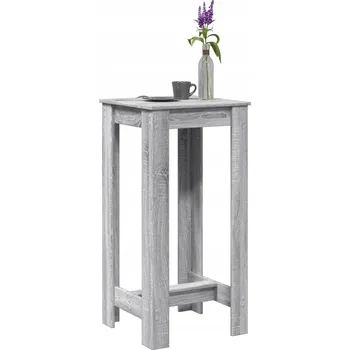 Jídelní stůl Barový stůl, šedý dub sonoma, 51x50x103,5 cm