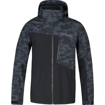 Pánská bunda Pánská softshellová bunda Hannah MARC M Černá, Tmavě šedá