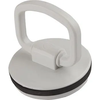 Sifon Zátka umyvadlová Click-Clack bez přepadu kulatý McAlpine bílá