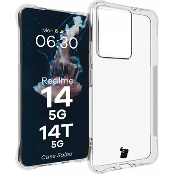 Pouzdro na mobilní telefon Bezbarvý Zadní Kryt Bizon pro Realme 14, 14T