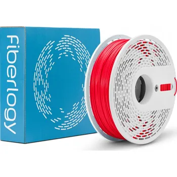 3D tisk PLA filament Fiberlogy 1,75 mm 850 g červený (červená)