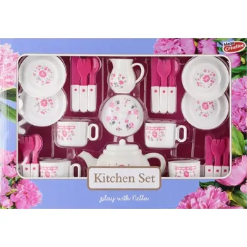 Dětská kuchyňka Kuchyňské nádobí Nella MEGACREATIVE 544158
