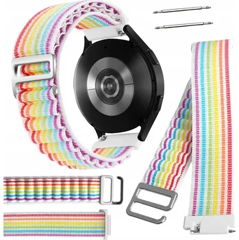 Řemínek na hodinky Řemínek ChronSmarta pro Garmin 20mm, vícebarevný