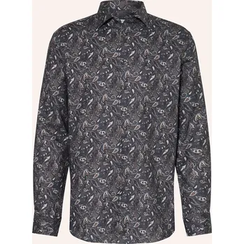 Pánská košile Seidensticker Pánská Košile Regular Fit, šedá / černá /...